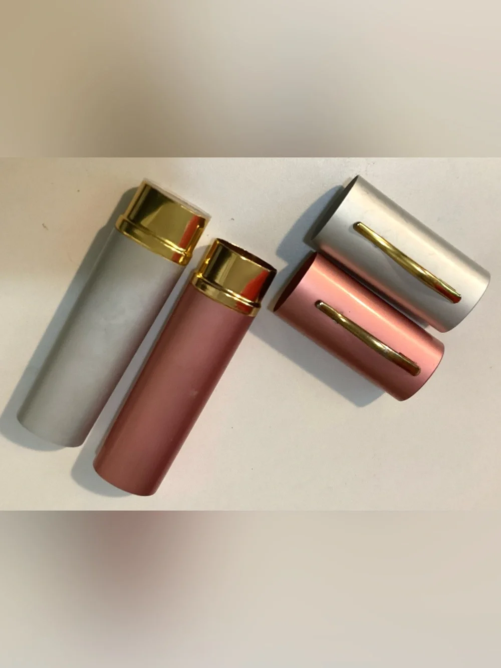 2 compact slim reading glasses cases.